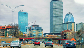 photo of the Massachusetts Turnike in Boston from the cover of the Road Safety Fundamentals textbook